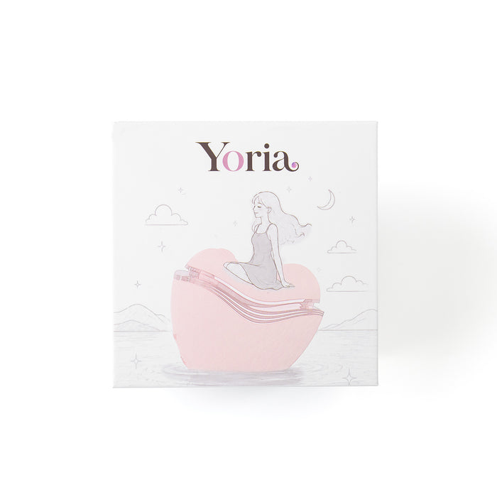 YORIA モモ｜ハート型吸引・振動2-in-1
