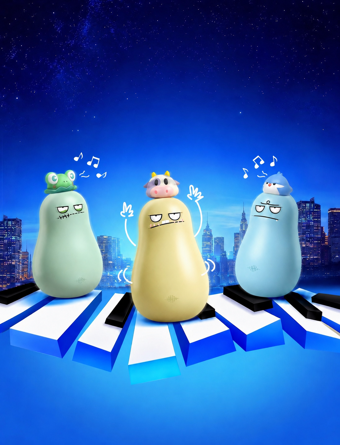 HEPAI ドゥワ｜表情豊かなキャラクターデザインの吸引トイ