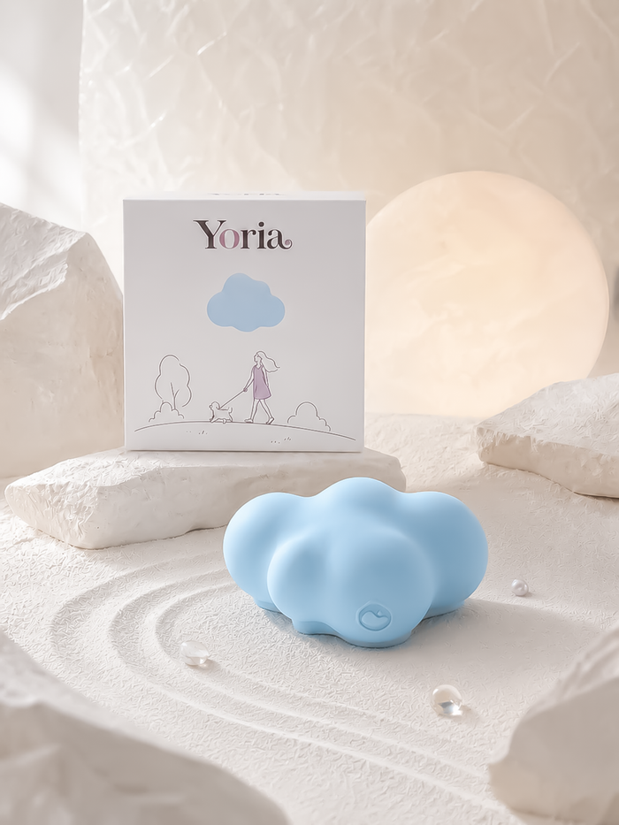 YORIA クモ｜雲型の静音コンパクトバイブ