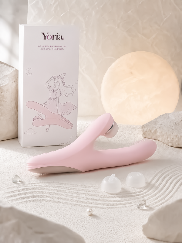 YORIA ユラ｜回転ヘッド付き振動バイブ