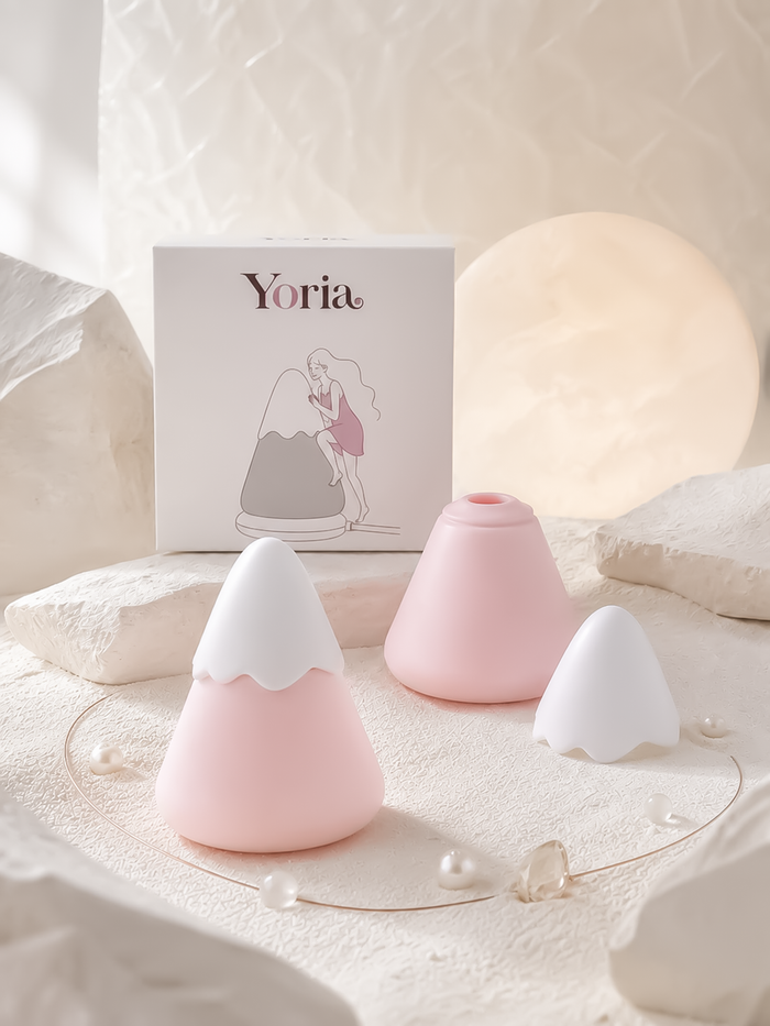 YORIA ユキ｜ライト付き吸引・振動2-in-1